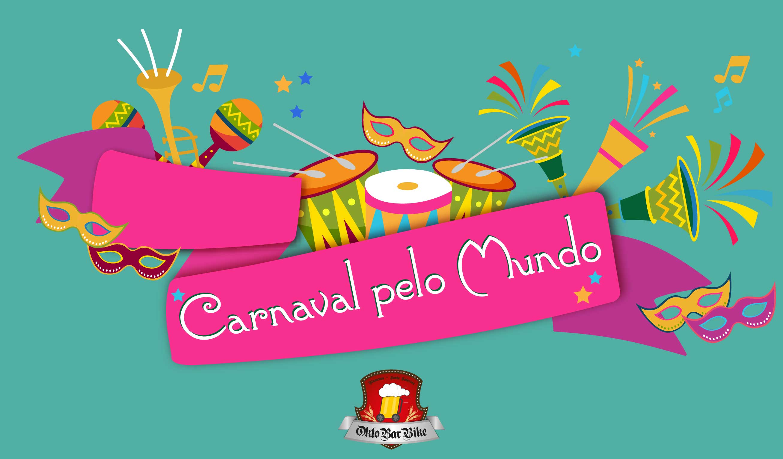 Carnaval pelo mundo, festa, zoeira, folia